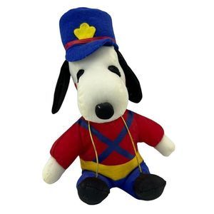 Vintage Peanuts Snoopy Drummer Boy United Feature Syndicate Plush 7"